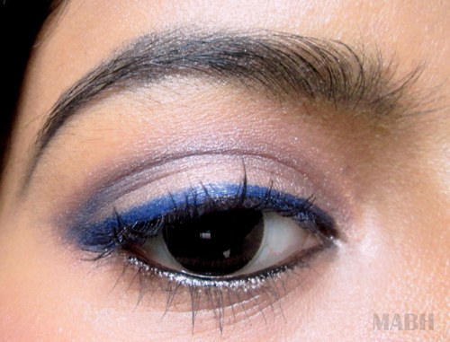 How to Make Brown Eyes POP BLUE EYELINER Makeup Tutorial