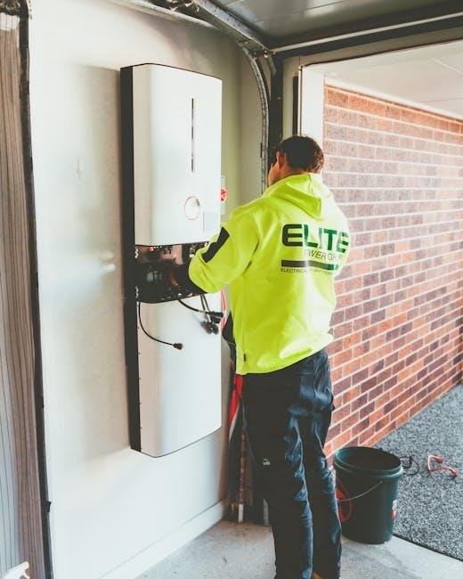 chamberlain garage door opener installation manual pdf