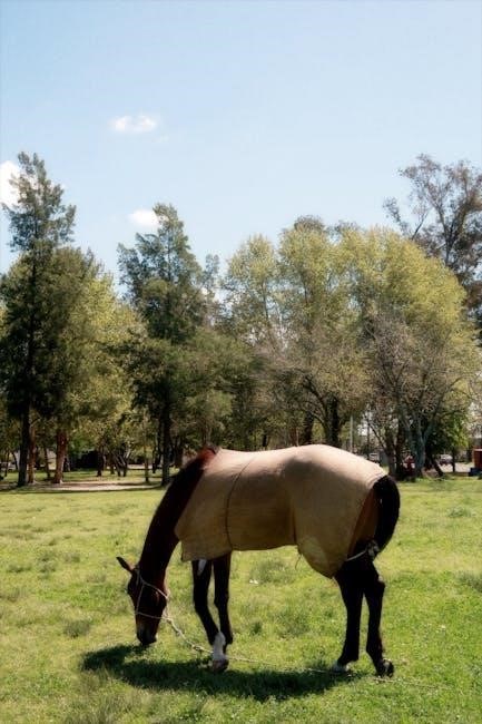 horse blanket sizing guide